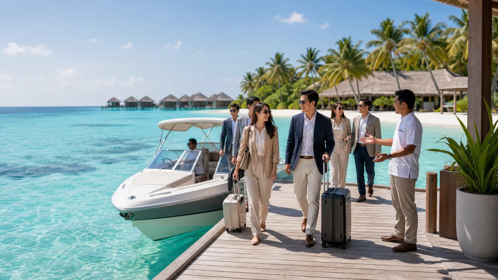 ทริปองค์กร Incentive Maldives