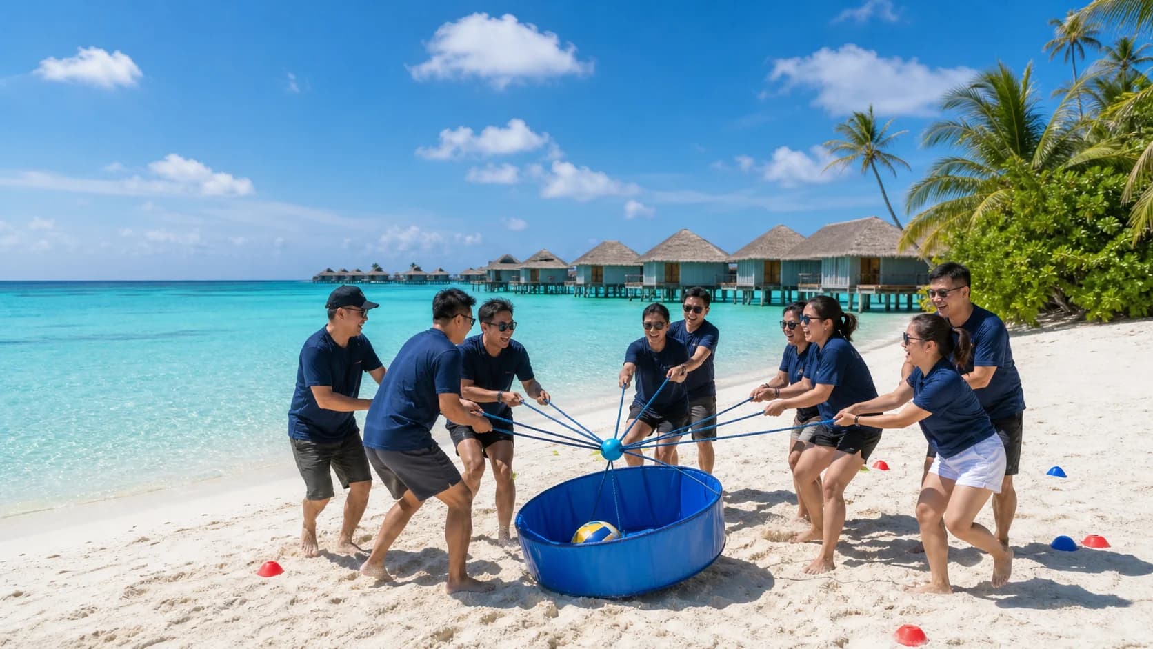 Team Building สำหรับทริปองค์กรมัลดีฟส์